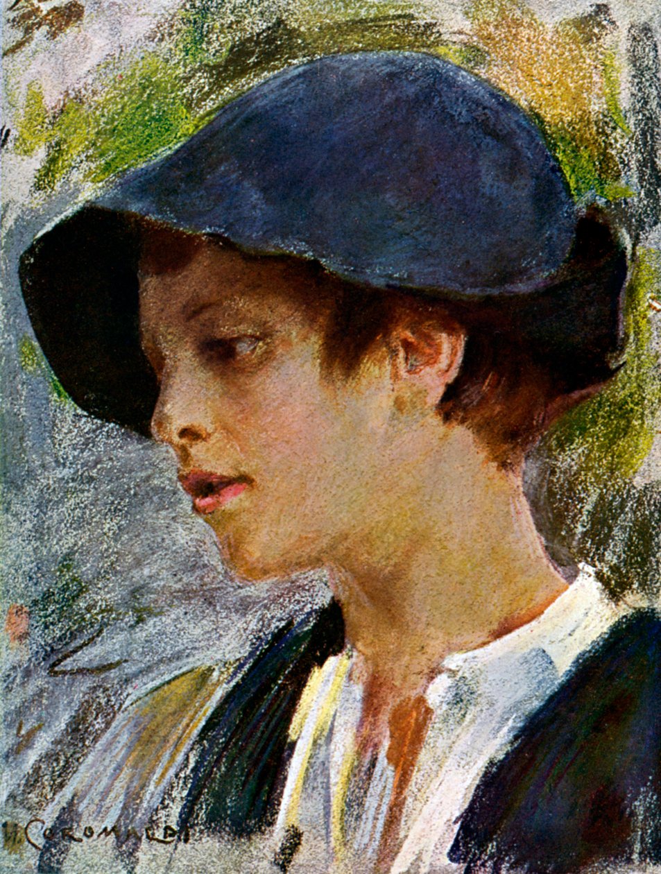 Bir Roma Çobanı, 1908-1909. by Umberto Coromaldi