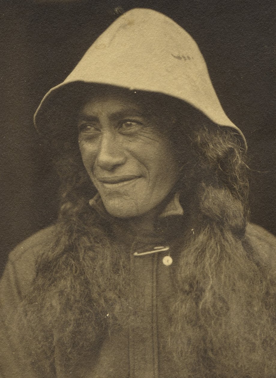 Portre, Tauranga, c.1930 (gümüş jelatin baskı) by Una Garlick