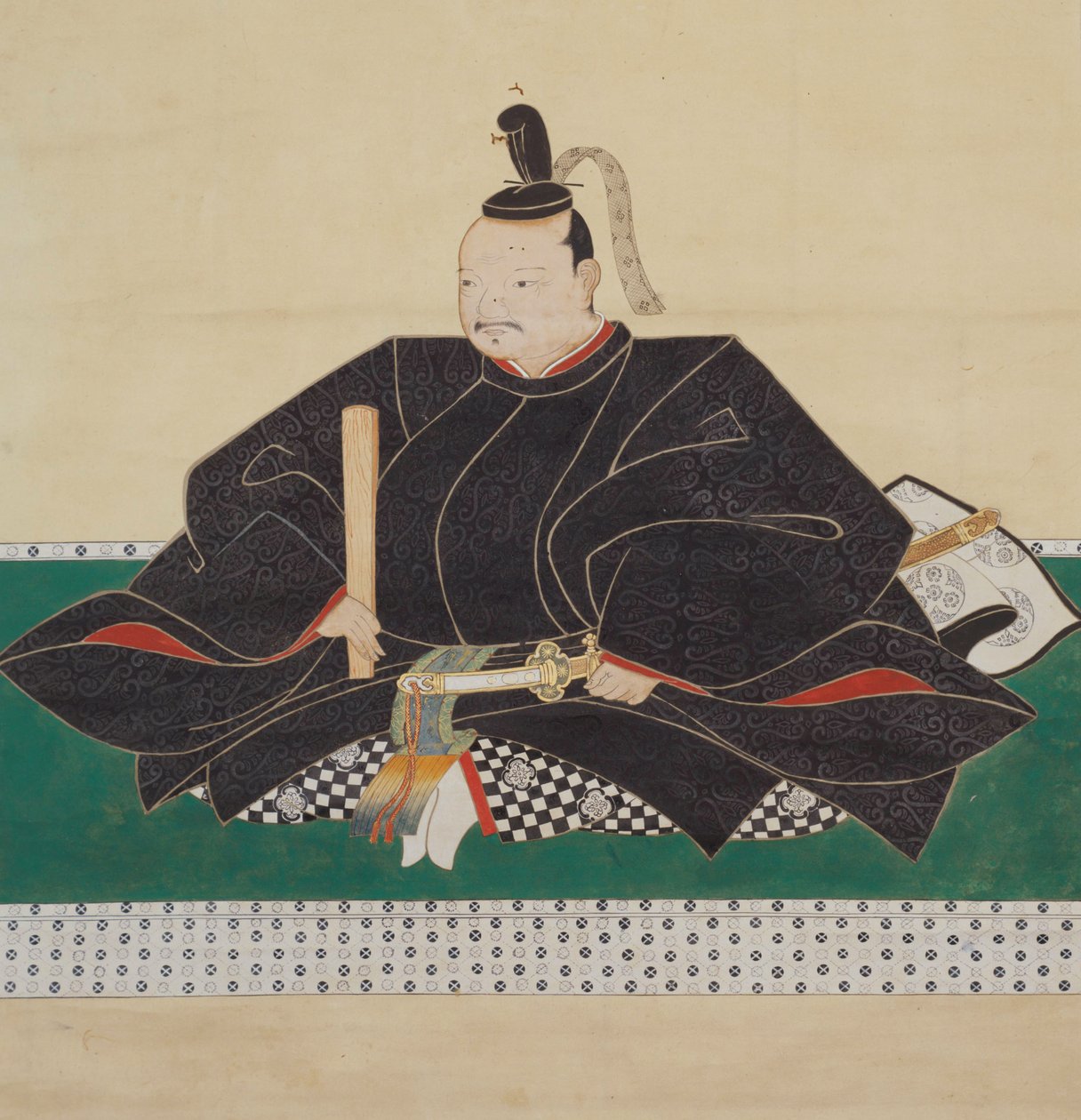 Kikkawa Motoharu heykeli (Masae Kaioh, Suruga Mamoru Yoshikawa) by Unbekannt Unbekannt
