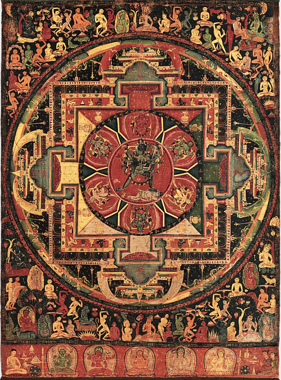çakrasamvara mandala by Unbekannt Unbekannt