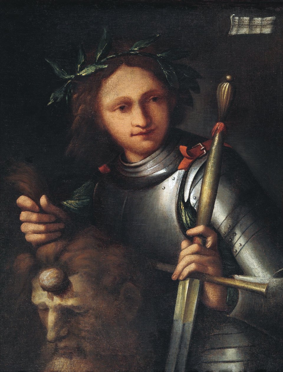 David ve Goliath by Unbekannt Unbekannt