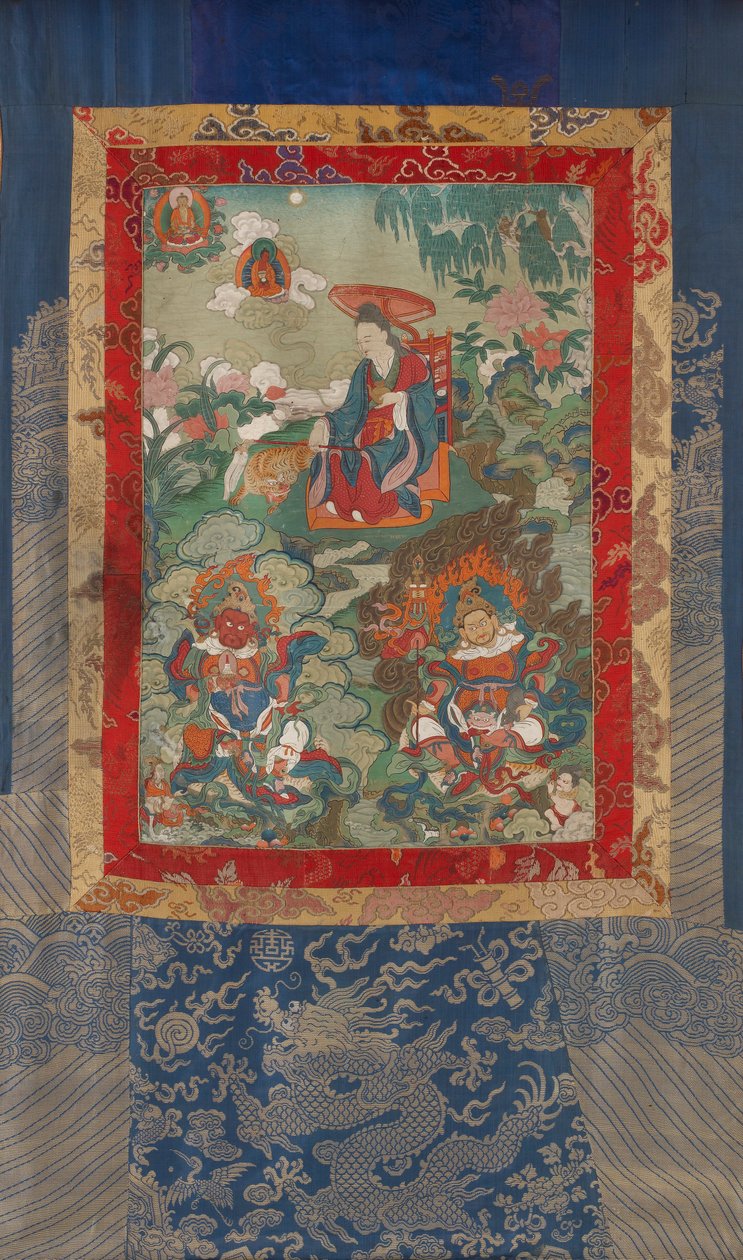 Dharmatala ve Lokapalas Virupaksha ve Vaishravana by Unbekannt Unbekannt