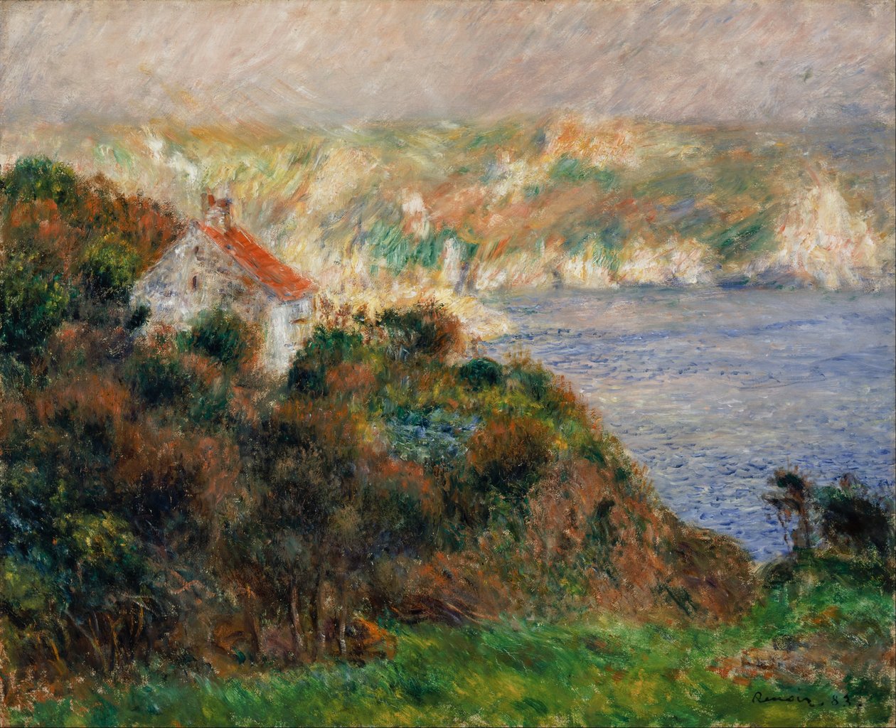 Guernsey üzerinde sis by Unbekannt Unbekannt