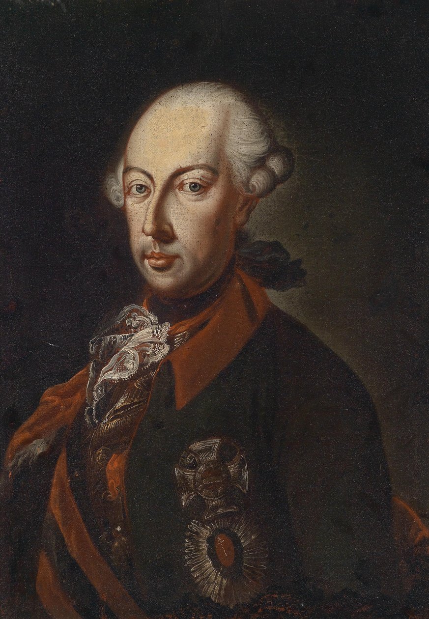 Kayzer Joseph II. In der Uniform des Chevauxleger Alayları Nr 1 by Unbekannt Unbekannt