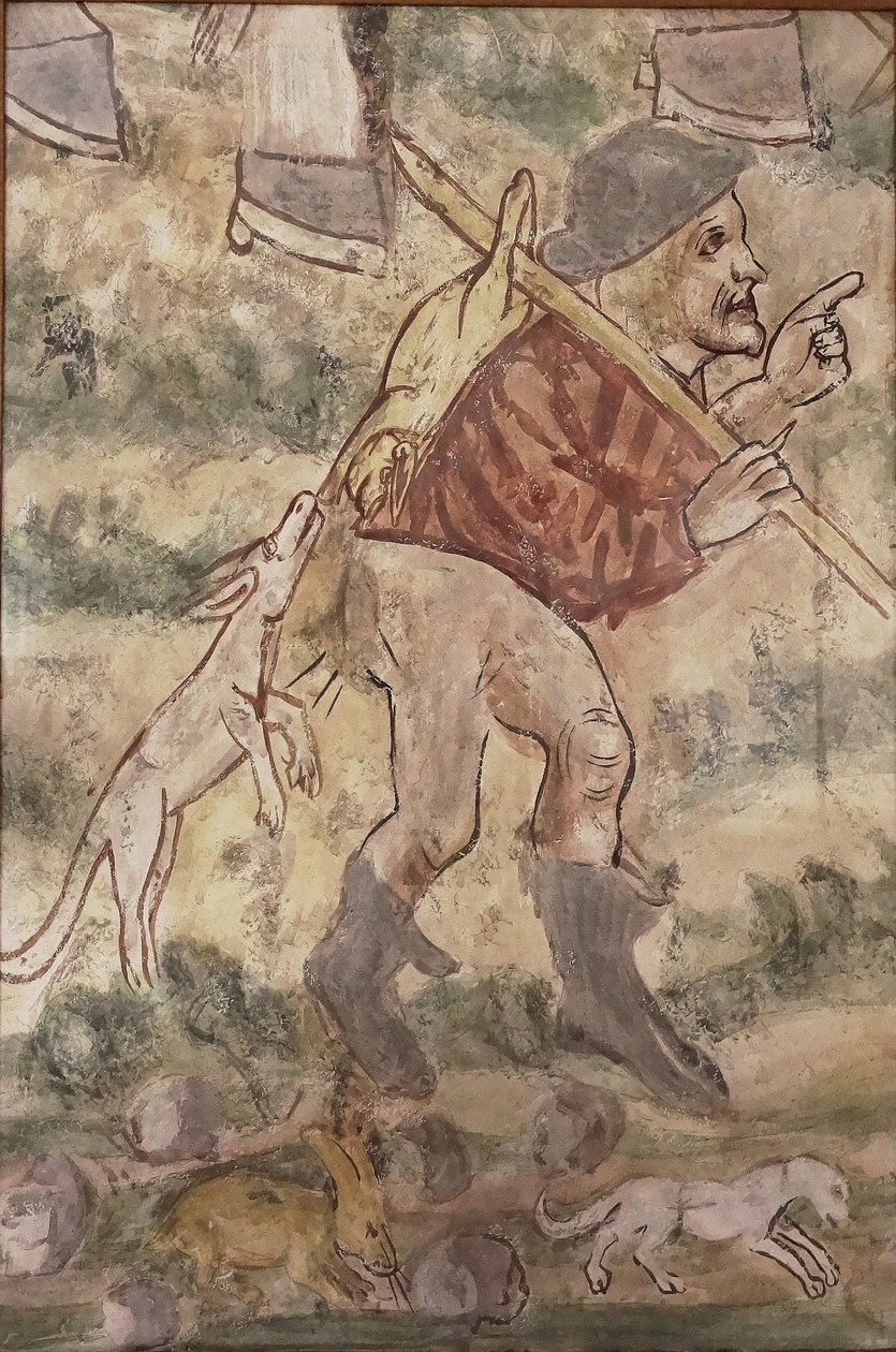 Kara mezar freskinin bir kopyası by Unbekannt Unbekannt