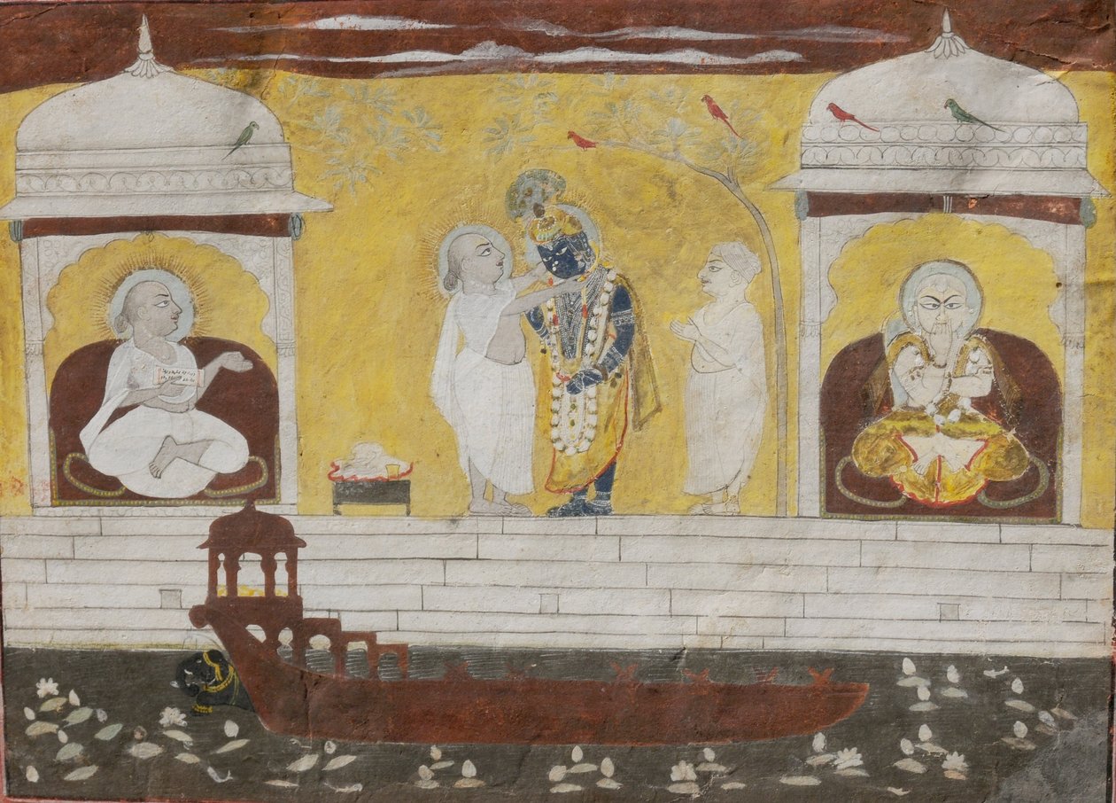 Krishna ibadet by Unbekannt Unbekannt