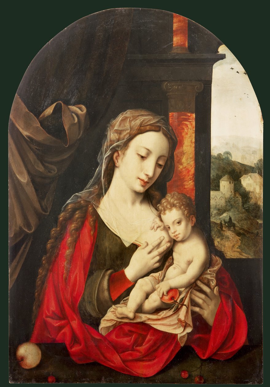 Çocuklu Madonna by Unbekannt Unbekannt