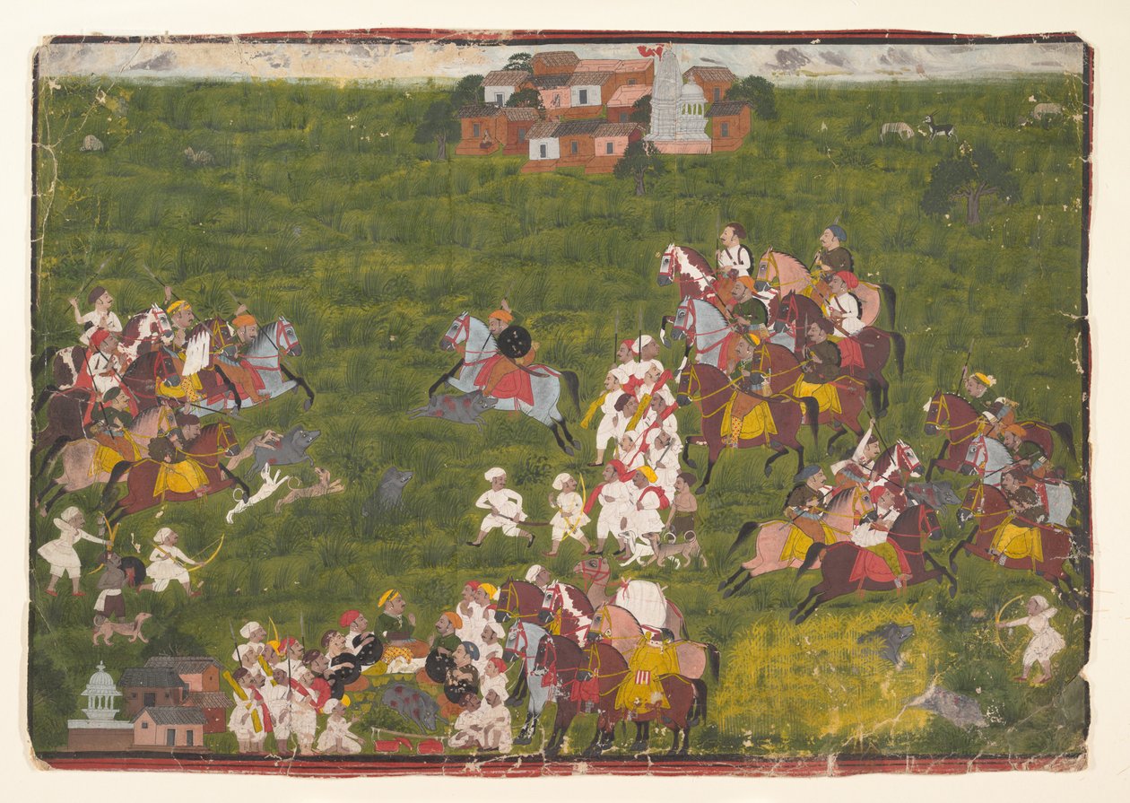 Maharana Sangram Singh Vahşi Delik Avı by Unbekannt Unbekannt