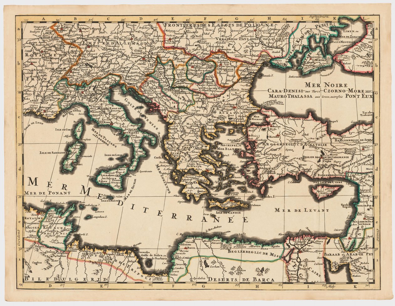 Jaillot tarafından 1696