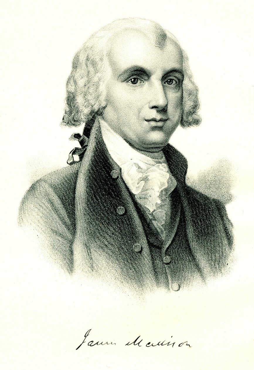 Başkan James Madison by Unbekannt Unbekannt