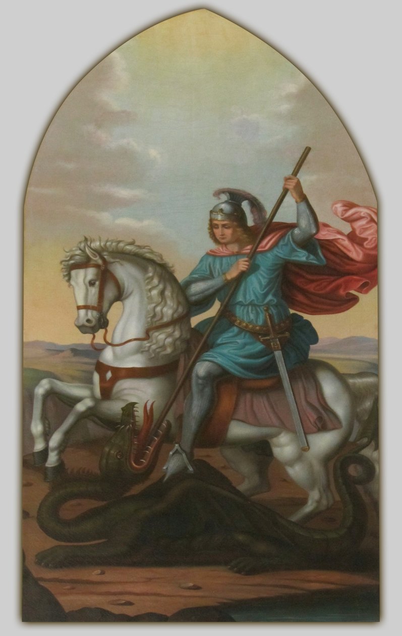 Aziz George ve Ejderha by Unbekannt Unbekannt