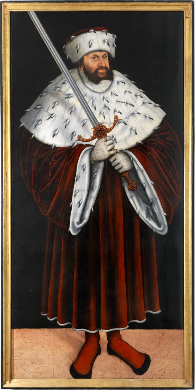 Johann the Steadfast, Saksonya Seçmeni by Unbekannt Unbekannt