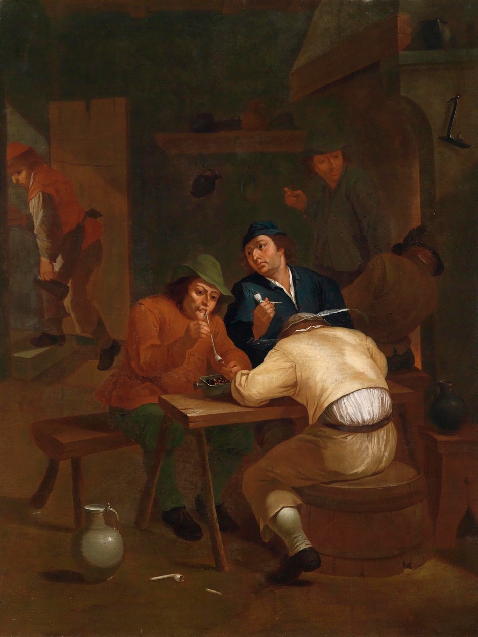 taverna sahnesi by Unbekannt Unbekannt