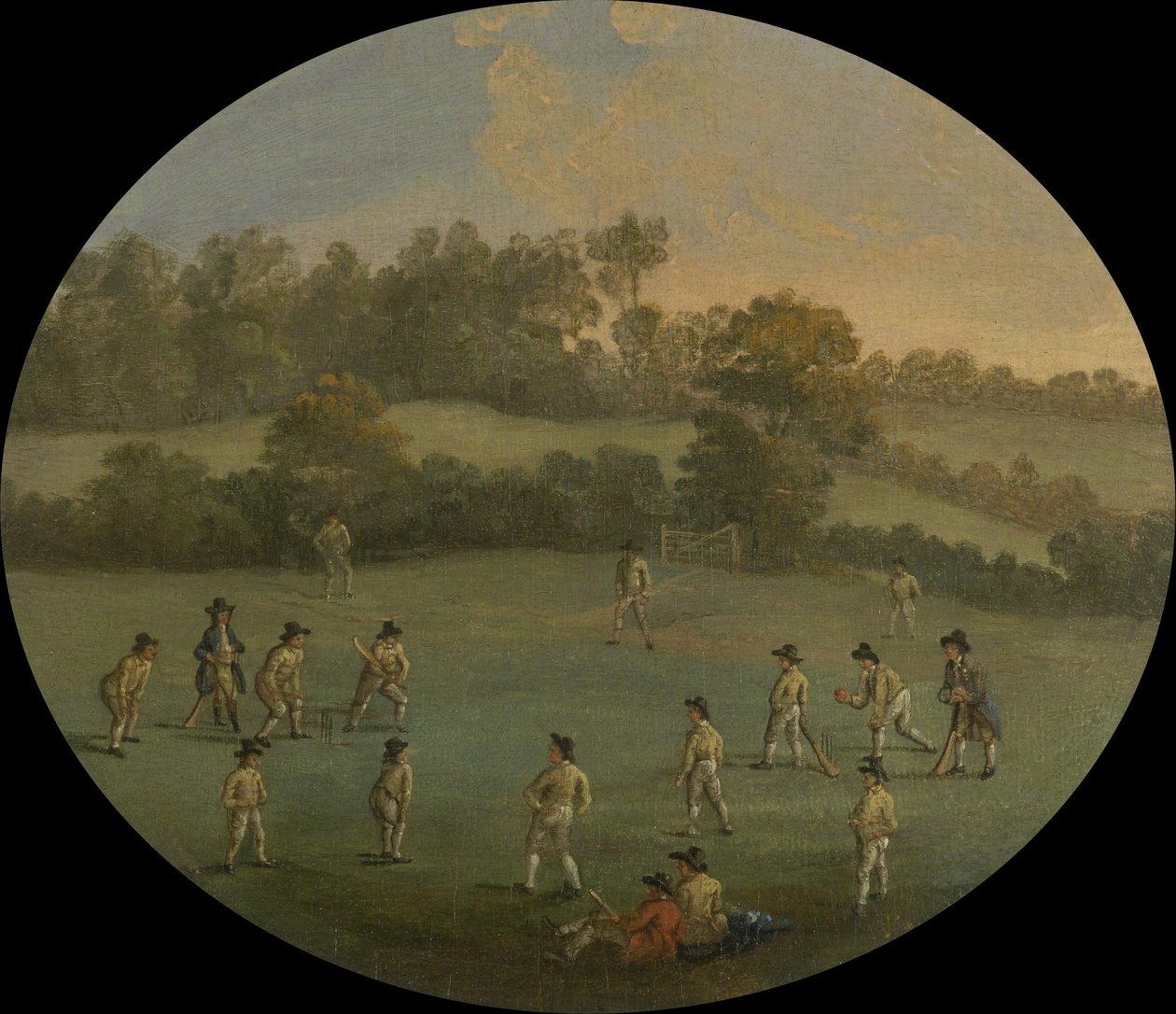 Bir Kriket Oyunu (Marylebone Fields