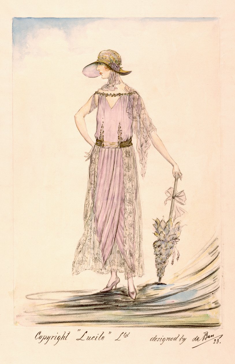 Bir günlük elbise, 1923 by Unbekannt Unbekannt