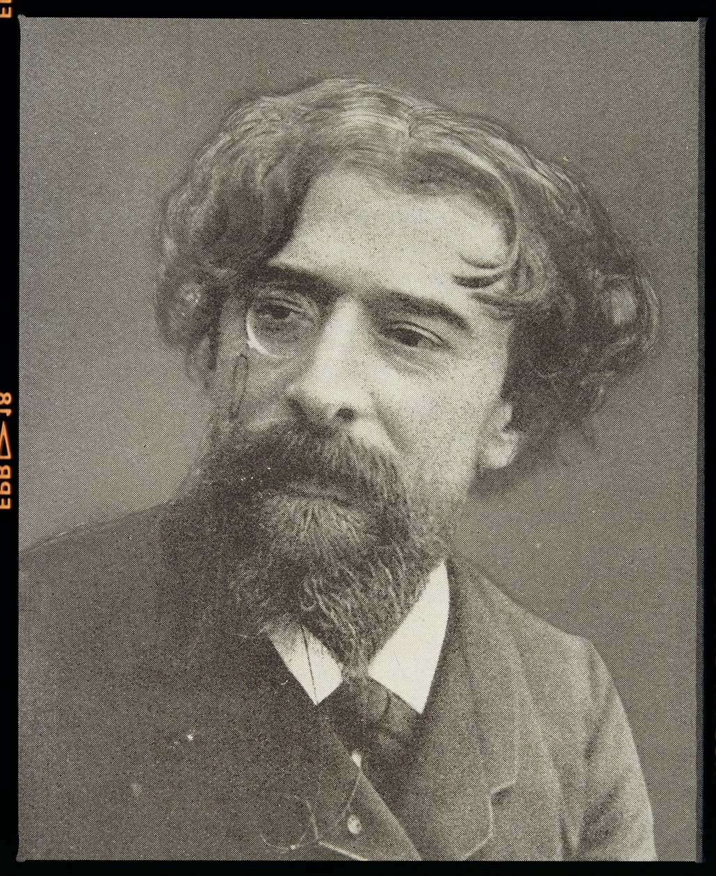 Alphonse Daudet (1840-97) by Unbekannt Unbekannt