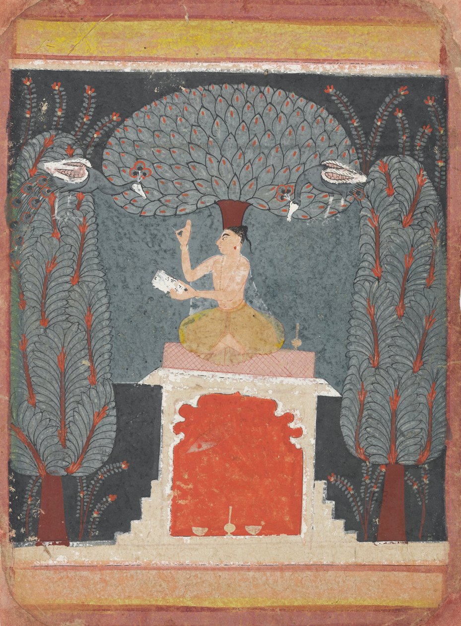 Bir Ragamala Serisinden Bengal Ragini by Unbekannt Unbekannt