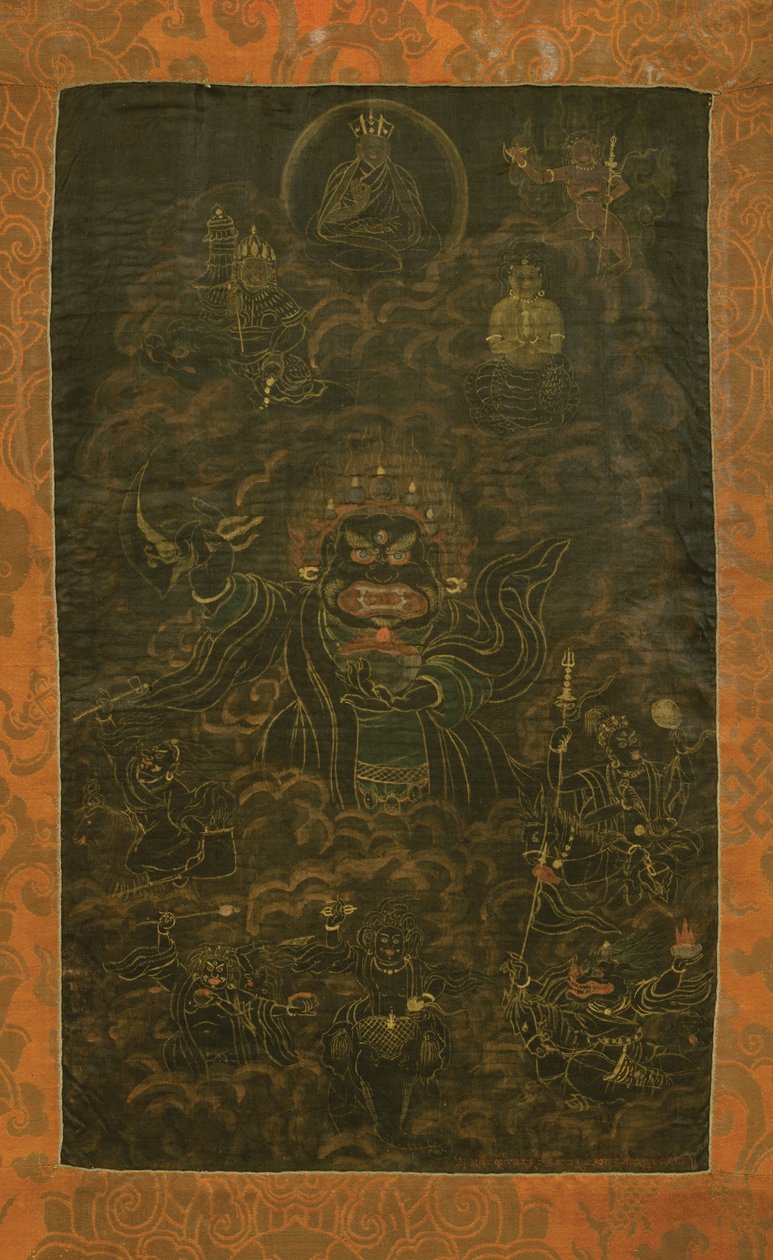 Kara Pelerin Mahakala veya Bernag Chen by Unbekannt Unbekannt
