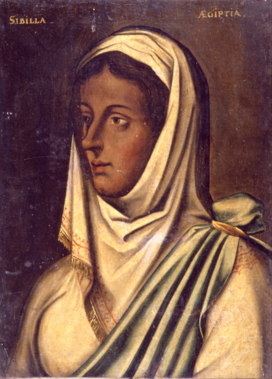 İngiliz - Mısırlı Sibyl by Unbekannt Unbekannt