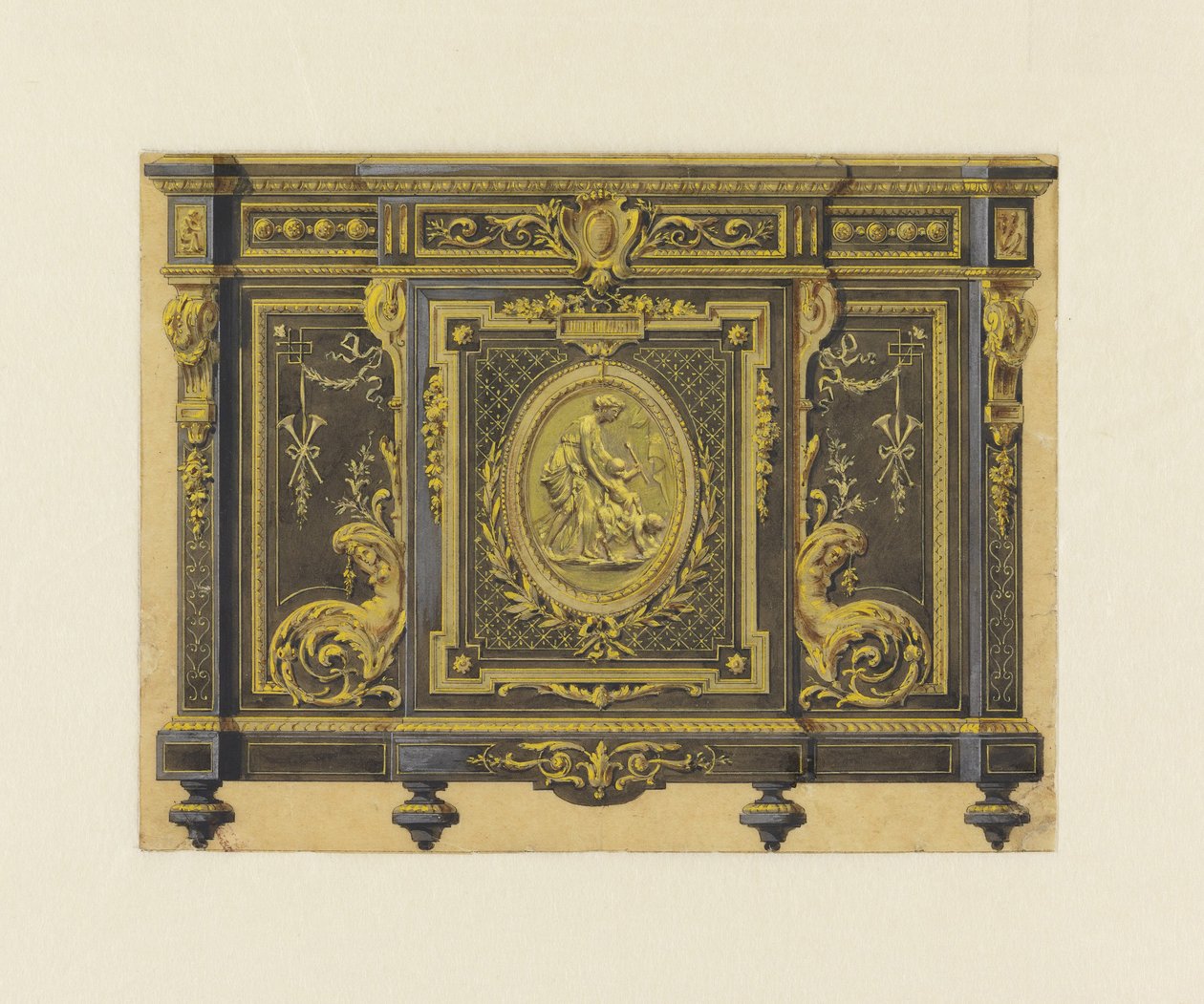 Louis XVI Tarzında Dolap Tasarımı by Unbekannt Unbekannt