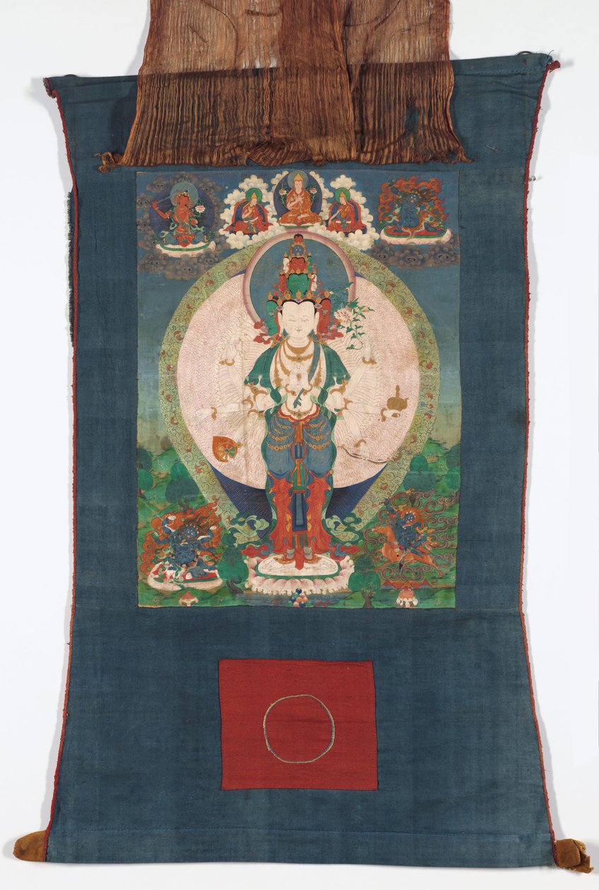 11 başlı 1000 silahlı Avalokiteshvara by Unbekannt Unbekannt