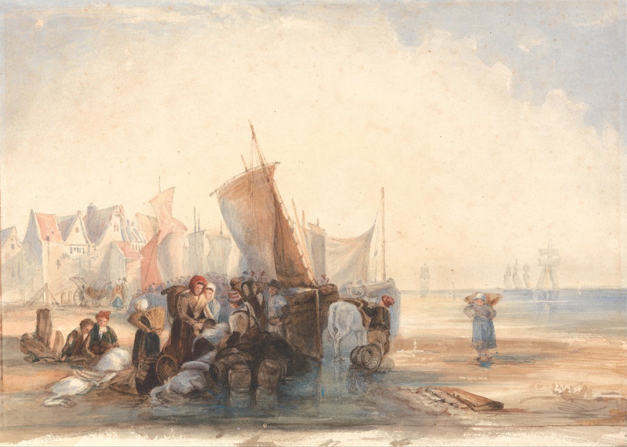 Balık Pazarı, Boulogne by Unbekannt Unbekannt