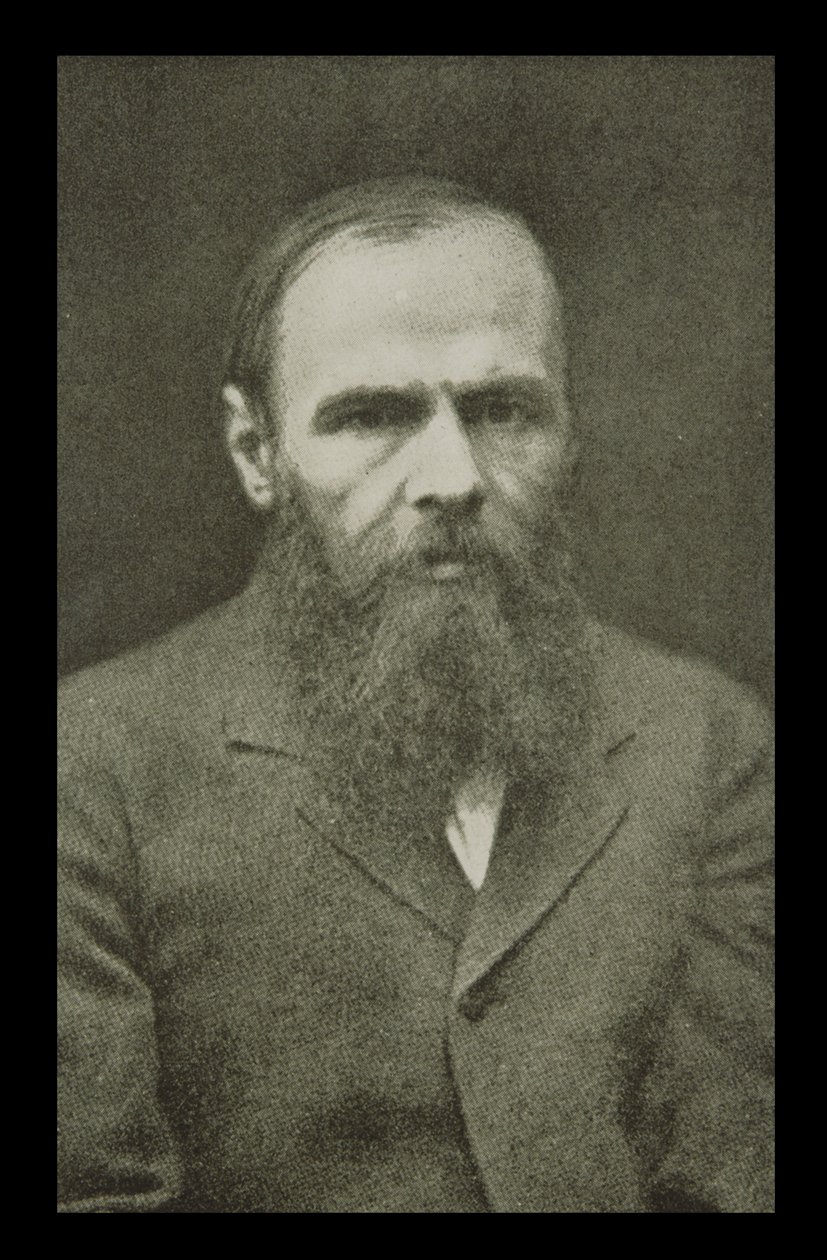 Fyodor Mikhaylovich Dostoyevsky (1821-81)  by Unbekannt Unbekannt