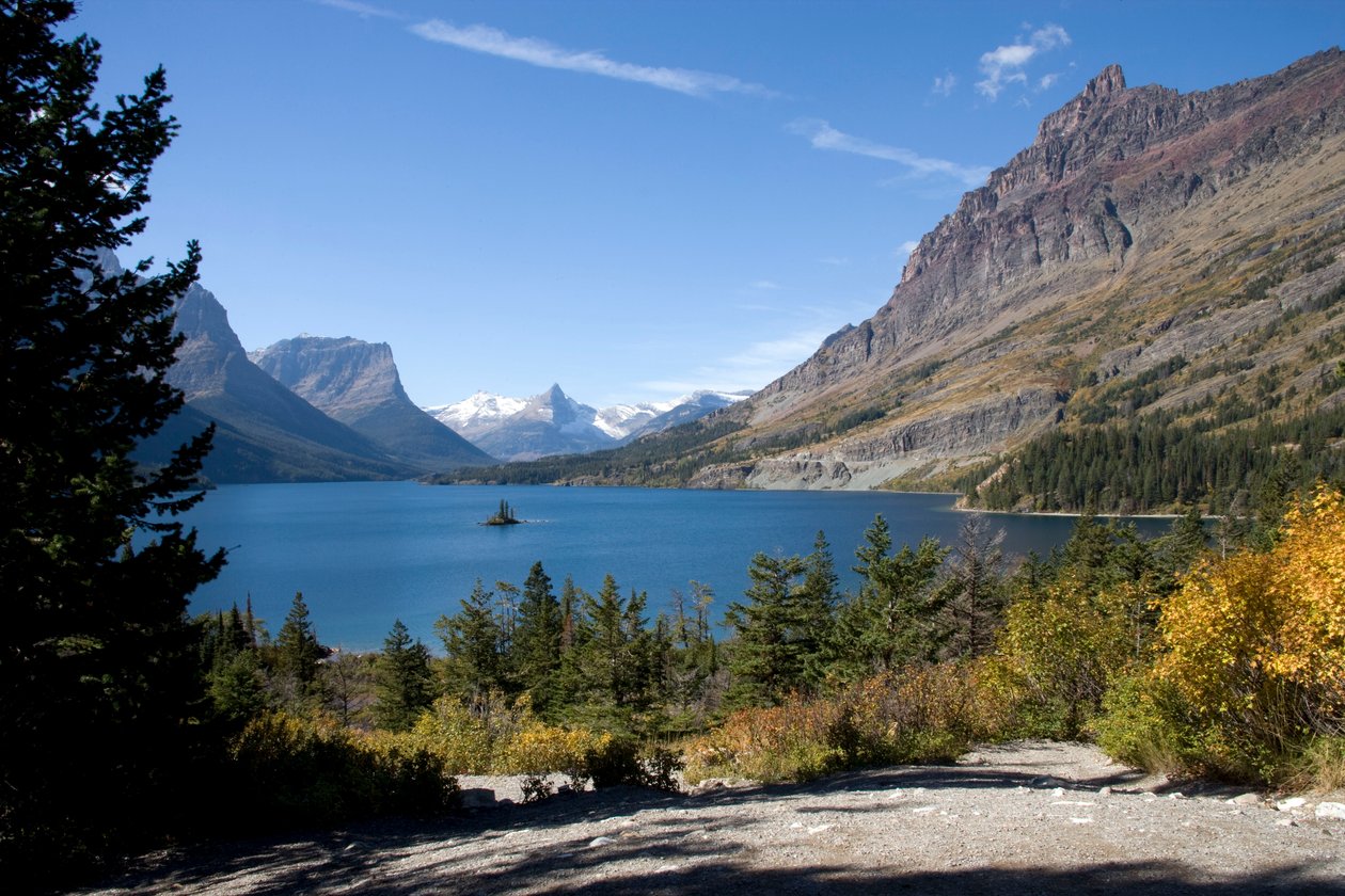 Glacier Ulusal Parkı, Montana (fotoğraf) by Unbekannt Unbekannt
