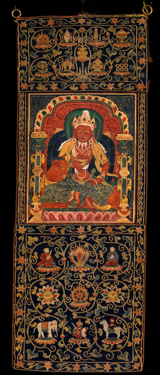 Ateş Tanrısı, Agni, Tıp Buda Mandala by Unbekannt Unbekannt