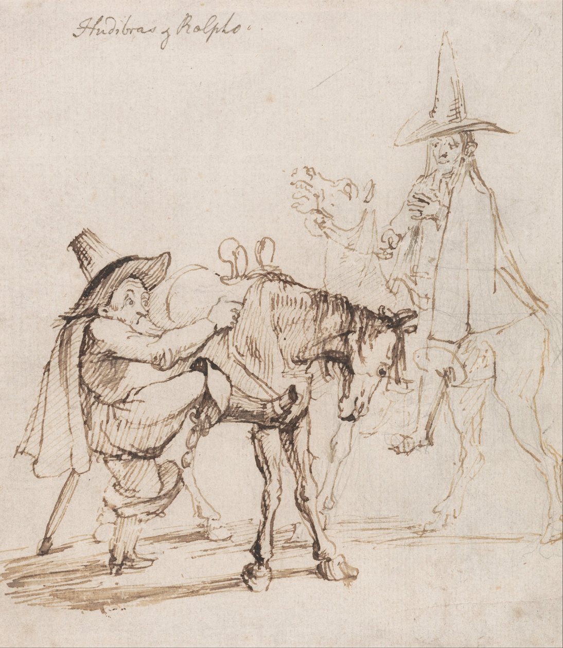 Hudibras ve Rolpho by Unbekannt Unbekannt