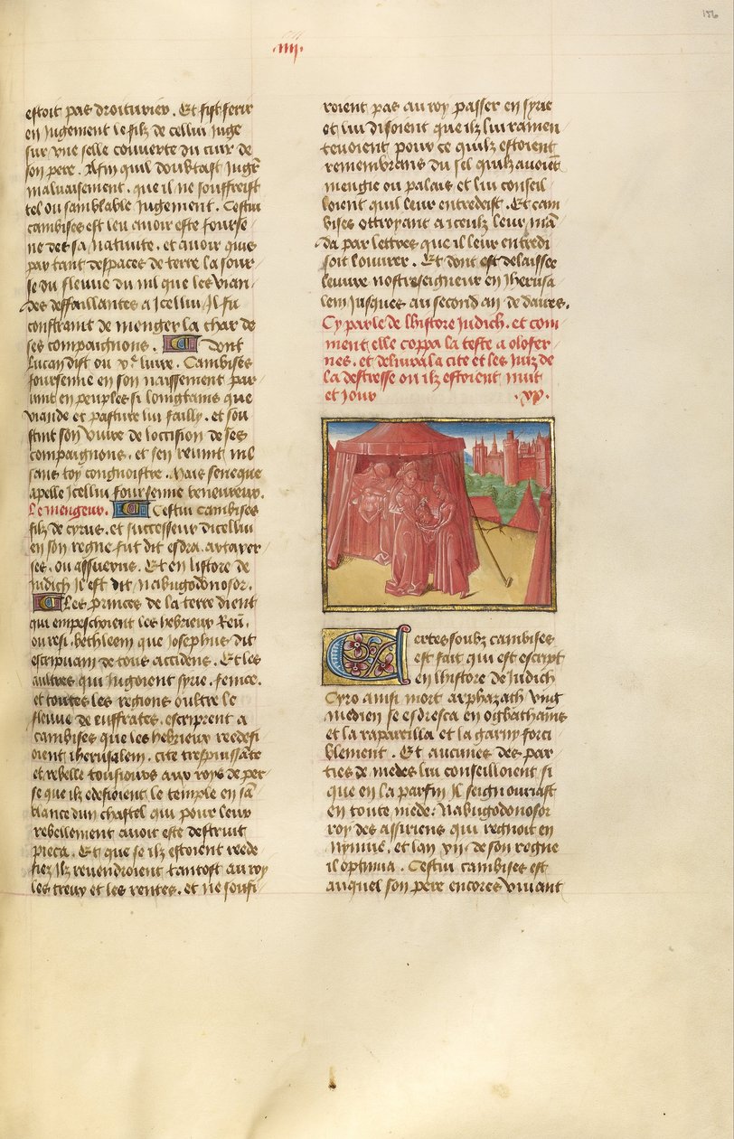 Holofernes Başkanı ile Judith by Unbekannt Unbekannt