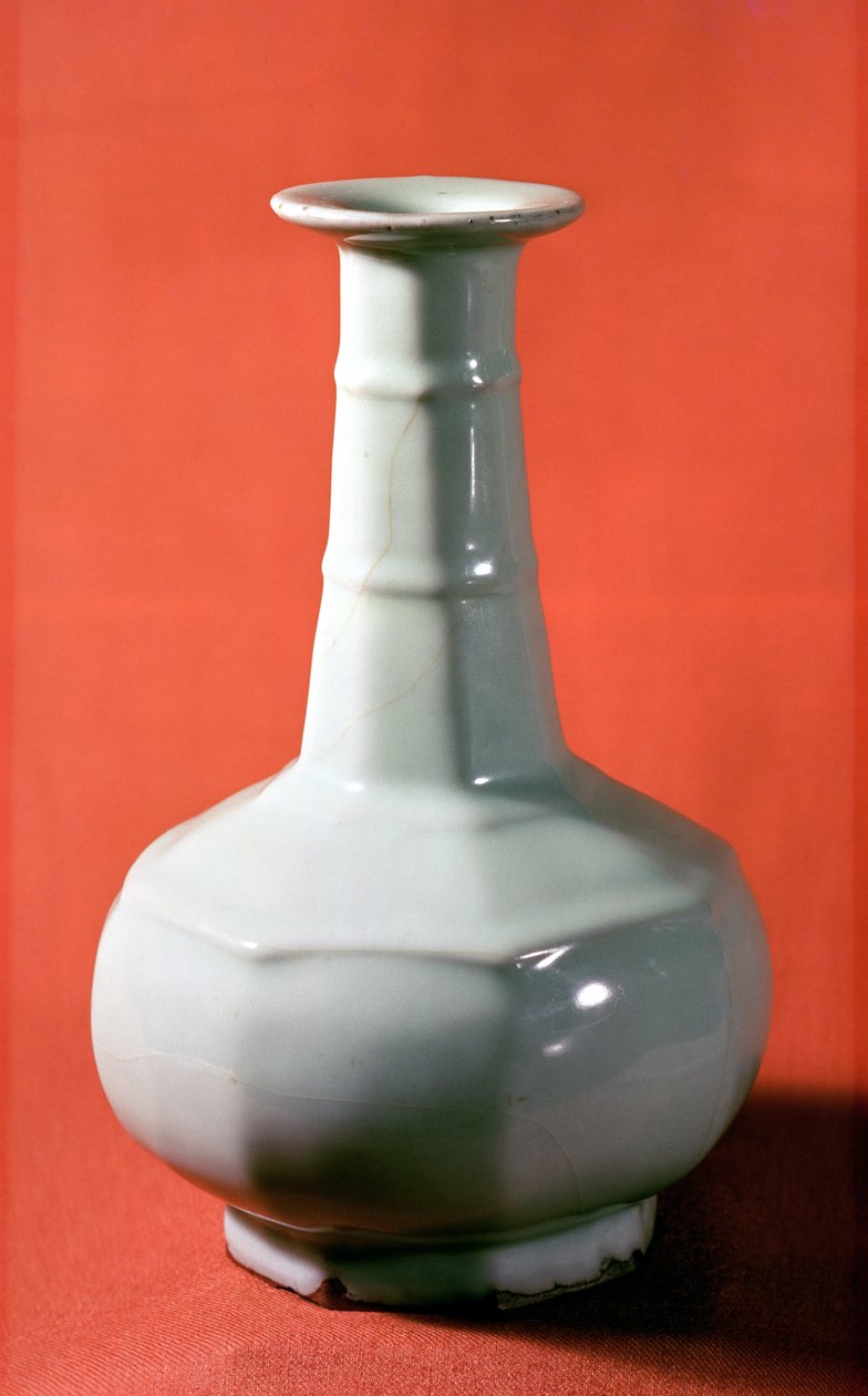 Kuan Yao sekizgen şişe, Güney Sung Hanedanlığı 1127-1279 by Unbekannt Unbekannt