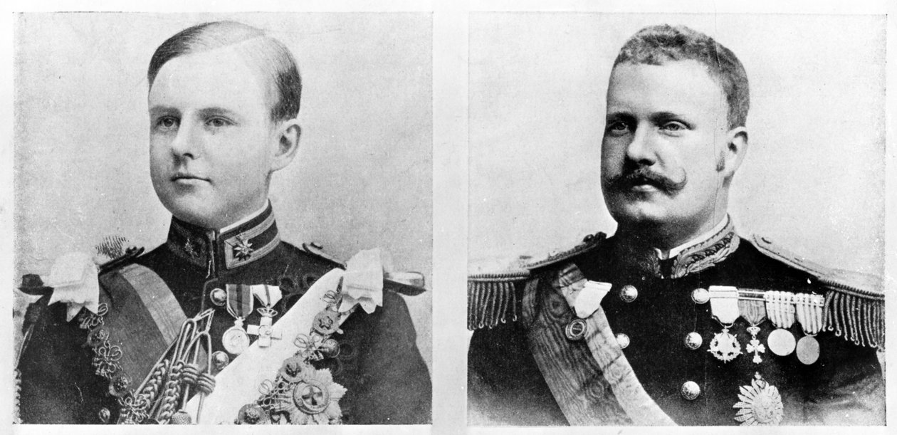 Luís Filipe, Portekiz Kraliyet Prensi, Braganza Dükü ve babası, Portekiz Kralı I. Carlos ve Algarves, c.1900 by Unbekannt Unbekannt