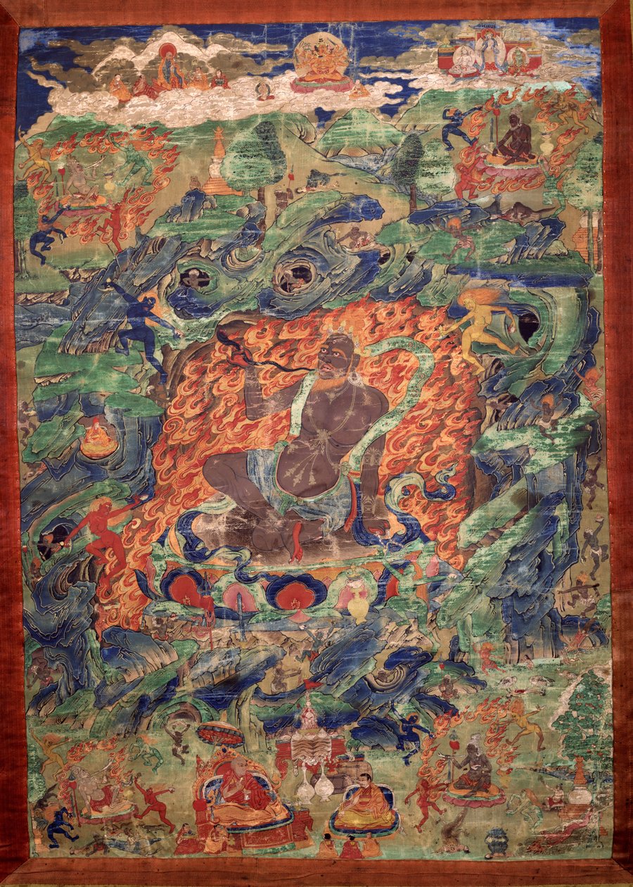 Bir Brahman Şeklinde Mahakala by Unbekannt Unbekannt