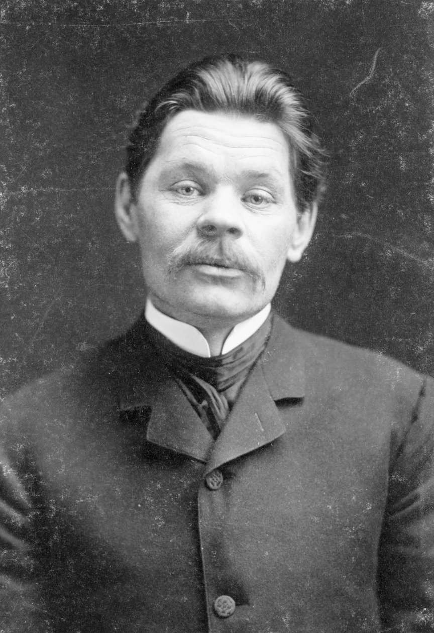 Maksim Gorki, c.1906 by Unbekannt Unbekannt