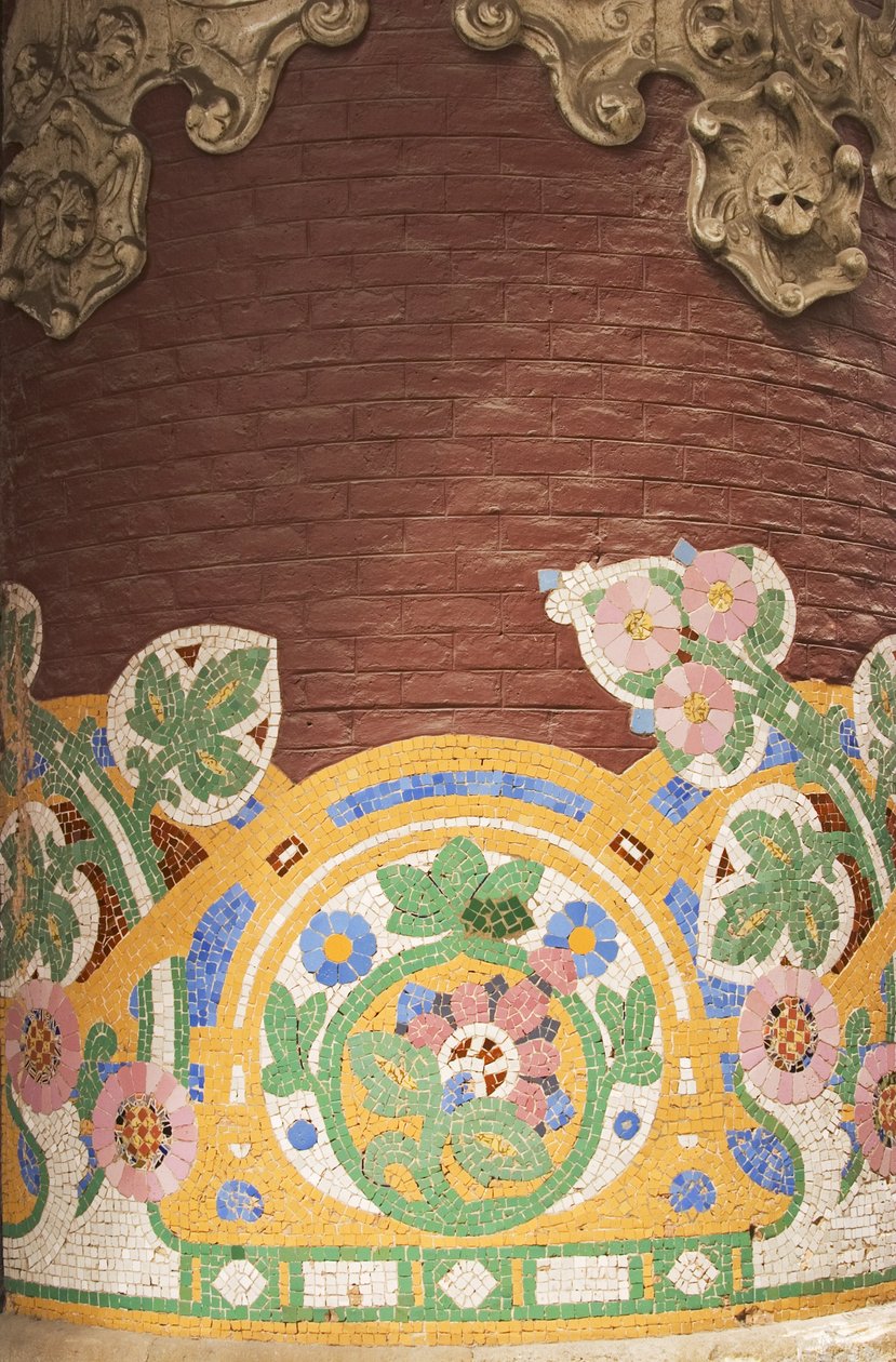 Mosaic detail, 1908  by Unbekannt Unbekannt