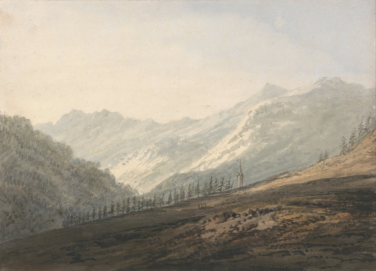 Sterzing yakınlarında, Tirol by Unbekannt Unbekannt