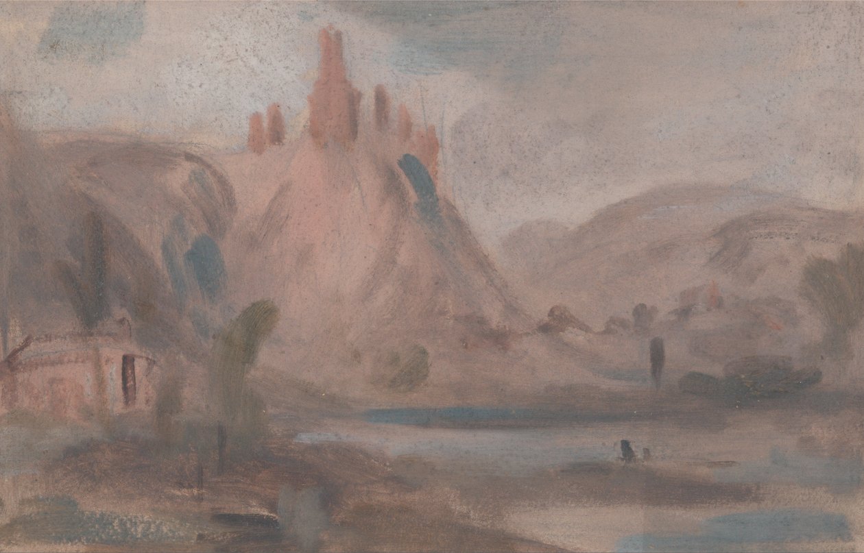 Seine üzerinde Petit Andelys by Unbekannt Unbekannt