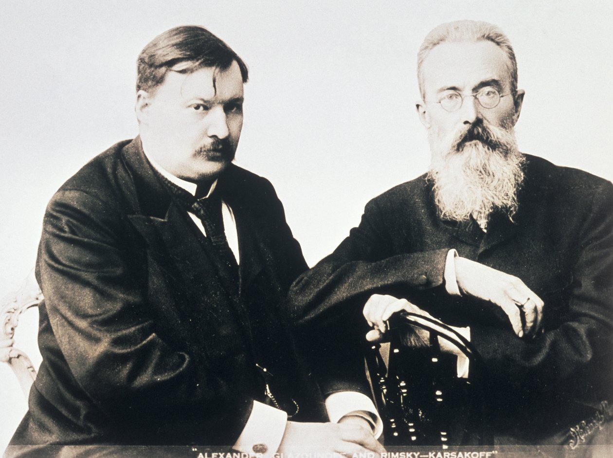 Glazunov ve Rimsky-Korsakov