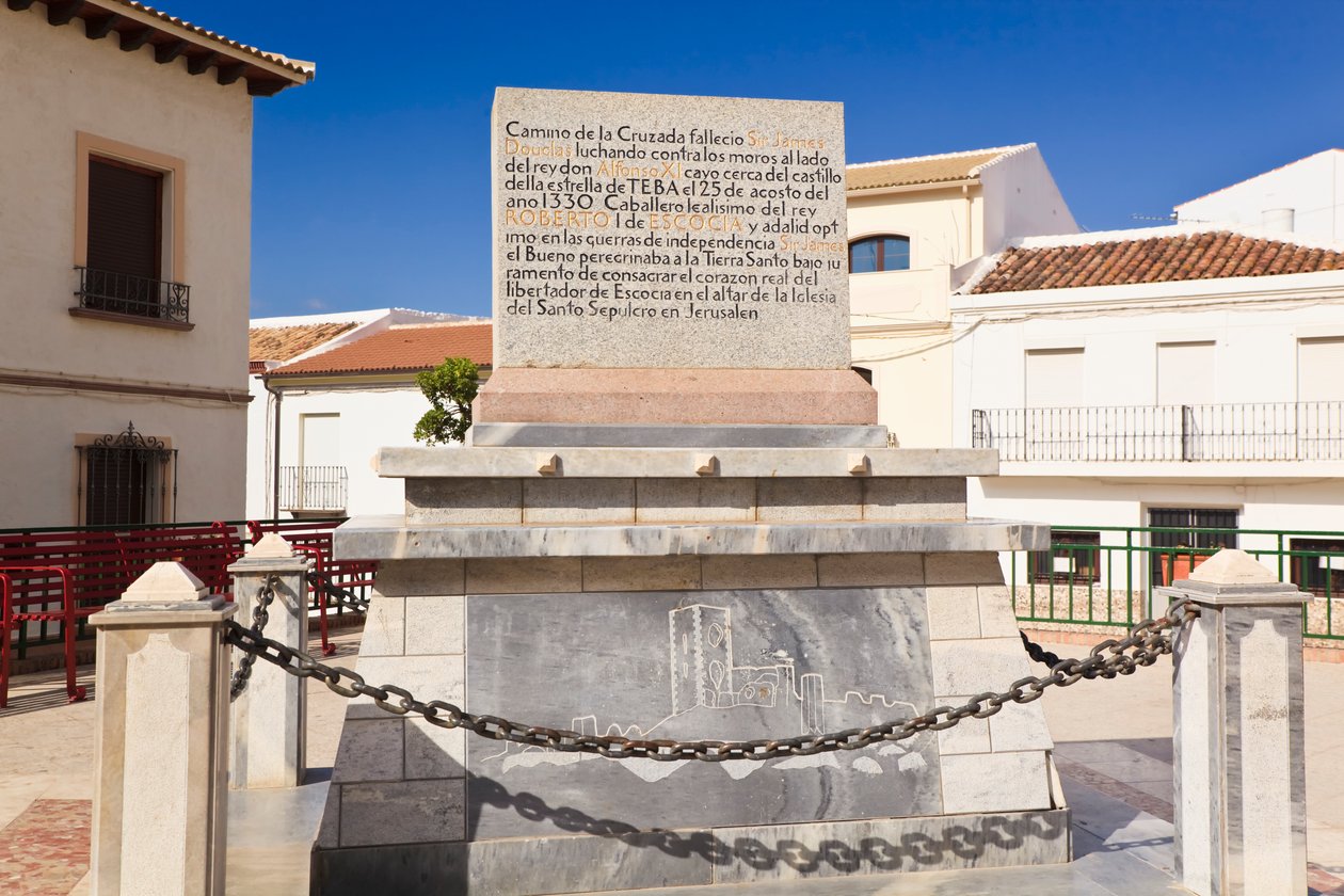 Sir James Douglas anısına plaket by Unbekannt Unbekannt