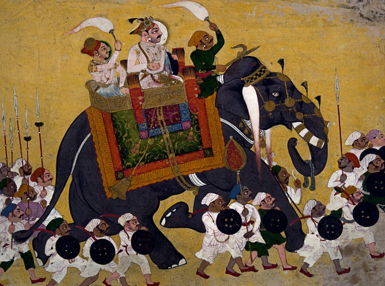 Rao Durjan Sal askeri bir harekette by Unbekannt Unbekannt