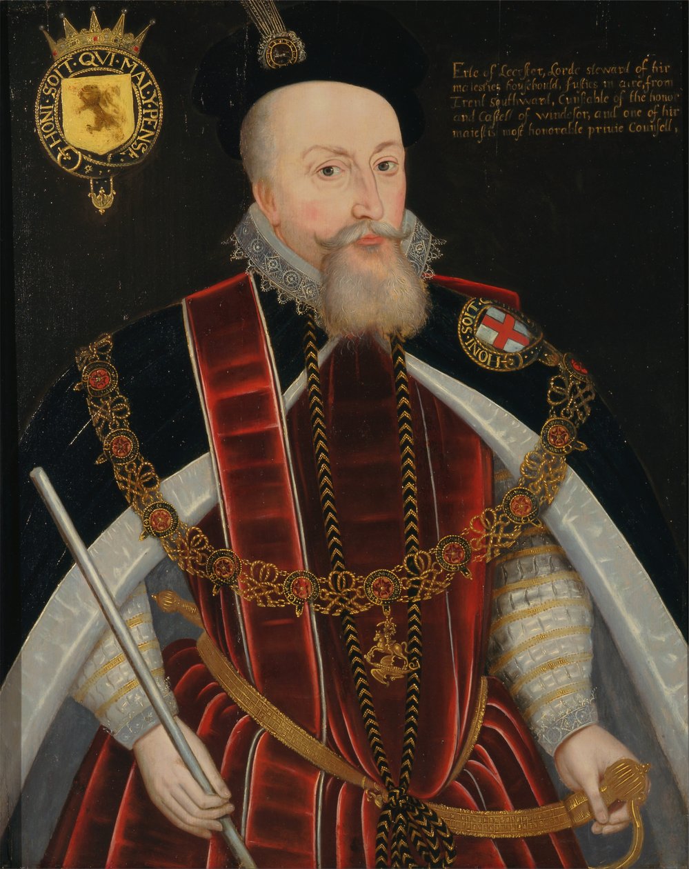 Robert Dudley, Leicester Kontu by Unbekannt Unbekannt