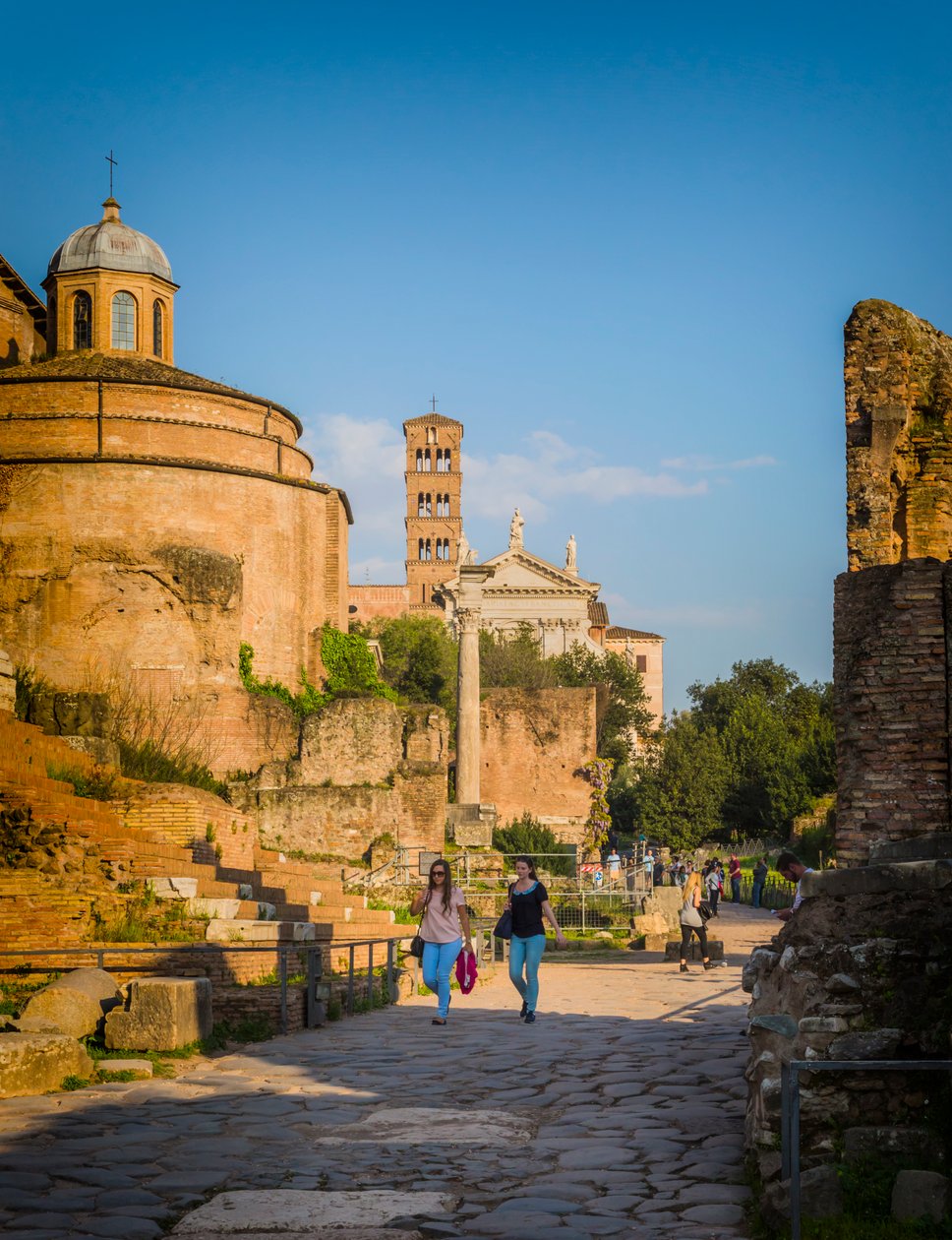 Roma, İtalya. Roma Forumu. by Unbekannt Unbekannt