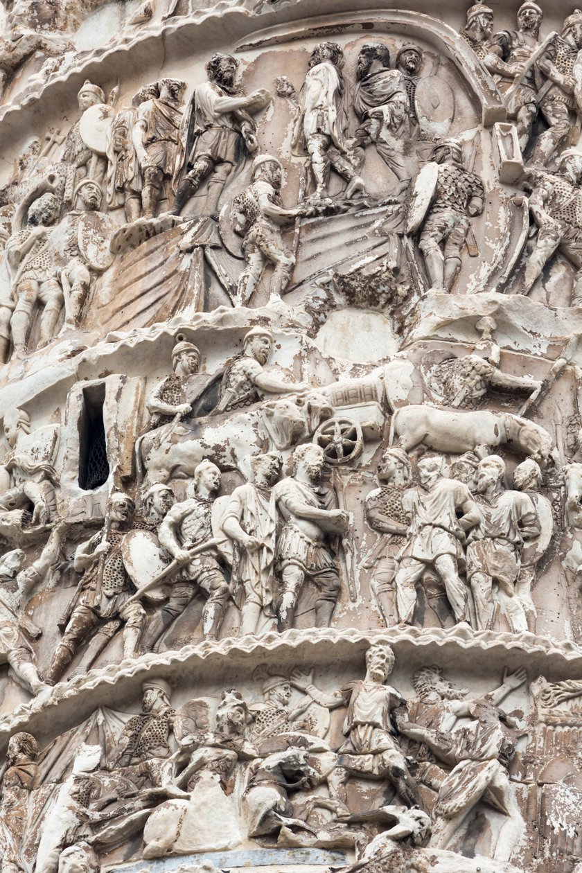 Roma, İtalya. Trajan