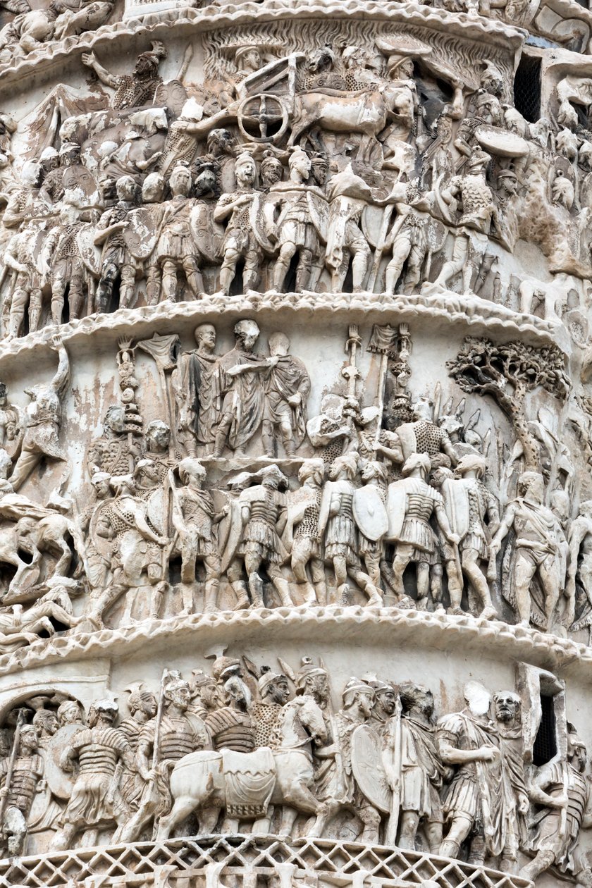 Roma, İtalya. Trajan