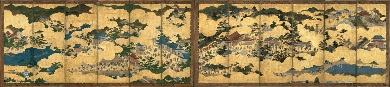 Kyoto ve çevresinden manzaralar by Unbekannt Unbekannt