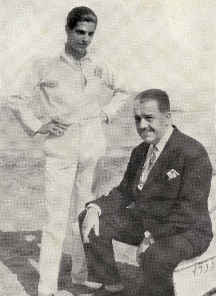 Serge Lifar ve Sergei Pavlovich Diaghilev, 1938