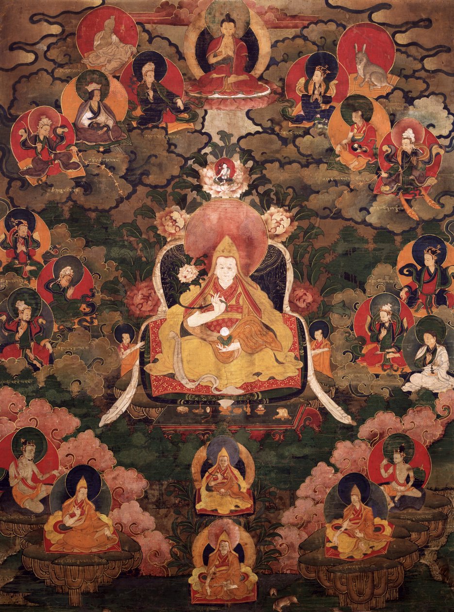 Yedinci Dalai Lama, Kalsang Gyatso by Unbekannt Unbekannt