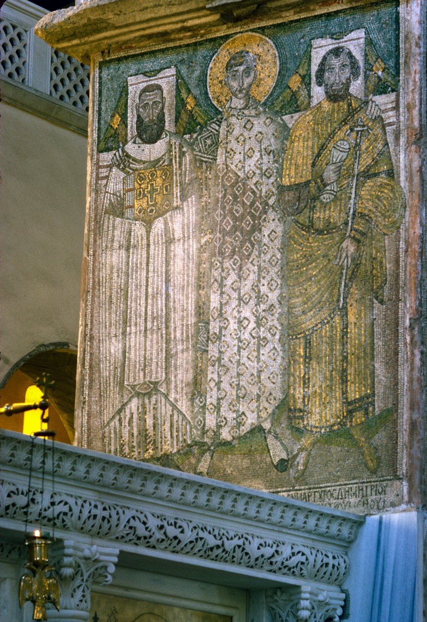 Aziz Demetrius ve bağışçılar, Agios Georgios Kilisesi