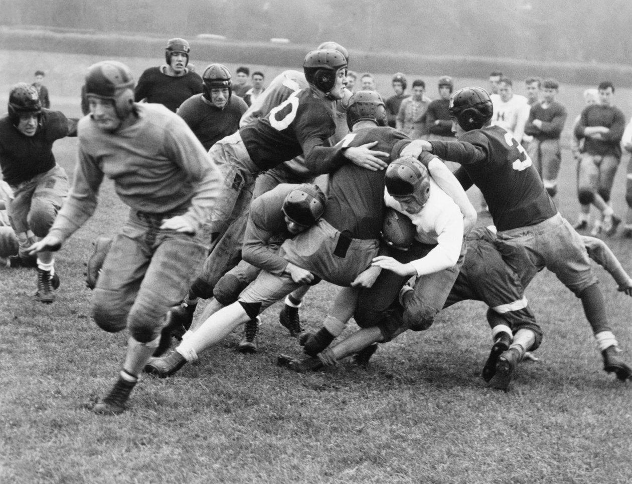 Futbol Hattında Mücadele Edildi, San Francisco, California, 30 Ağustos 1937 by Unbekannt Unbekannt
